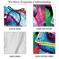 thumbnail image 4 of luoweisi Men's Beach Shorts Quick Dry Swim Trunks with Mesh Lining Chameleon L, 4 of 5