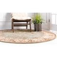 thumbnail image 5 of Unique Loom Voyage Collection Area Rug - St. Florence (6' 1" Round Light Green/Cream), 5 of 7
