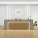 thumbnail image 1 of Check Out Counter Retail Store Reception Desk Shop Counter Luxury Office Desk Parental Advisory Bar Meuble Comptoir Furniture My Lux Decor Round, 1 of 20