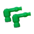 thumbnail image 1 of 2 tapas de bujía de motocicleta de silicona de ángulo de 90 degree, modificadas para bricolaje, de alto rendimiento Verde, 1 of 9
