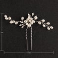 thumbnail image 2 of Rhinestone Pearl Accessories Bride Wedding Hair Pins, Gift for Women or Bridesmaids, 2 of 5
