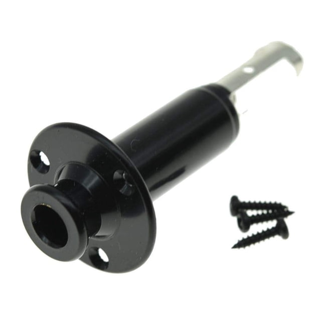 KAISH 6,35 mm Guitarra Eléctrica Acústica Bajo overol Endpin Salida Jack Jack Jack Jack Enchufe chap