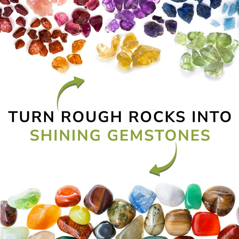 4 Rock Tumbling Grit (Lapidary Polish Aluminum Oxide) - Gold Rush Supplies  Inc.