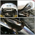 thumbnail image 5 of J2 Engineering J2-CBE-OS-055 J2 Engineering for 2010 to 2013 Mazda 3 Hatchback 2.0L 4.5" Round Double Wall Muffler Tip Catback Exhaust System, 5 of 6