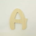 thumbnail image 4 of Package of 1, 6 Inch X 3/4" Thickness Baltic Birch Wood Letter A in The Waltograph Font, Thick for Art & Children Craft Project, Made in USA, 4 of 4