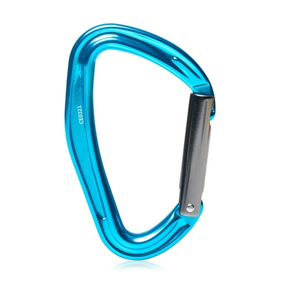 Eigraketly Accesorio de mosquetón de escalada, Clip de montañismo, equipo de bloqueo de seguridad profesional fiable, bloqueo de seguridad para Escalada