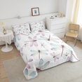 thumbnail image 4 of Erosebridal Girls Dragonfly Bedding Todder Comforter Set, Chic Wildlife Down Comforter, Reversible 2 Pieces, 4 of 8