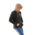 thumbnail image 4 of 1/64 Model Street Figure Character Dolls Building Table Decor Black Hoodie, 4 of 5