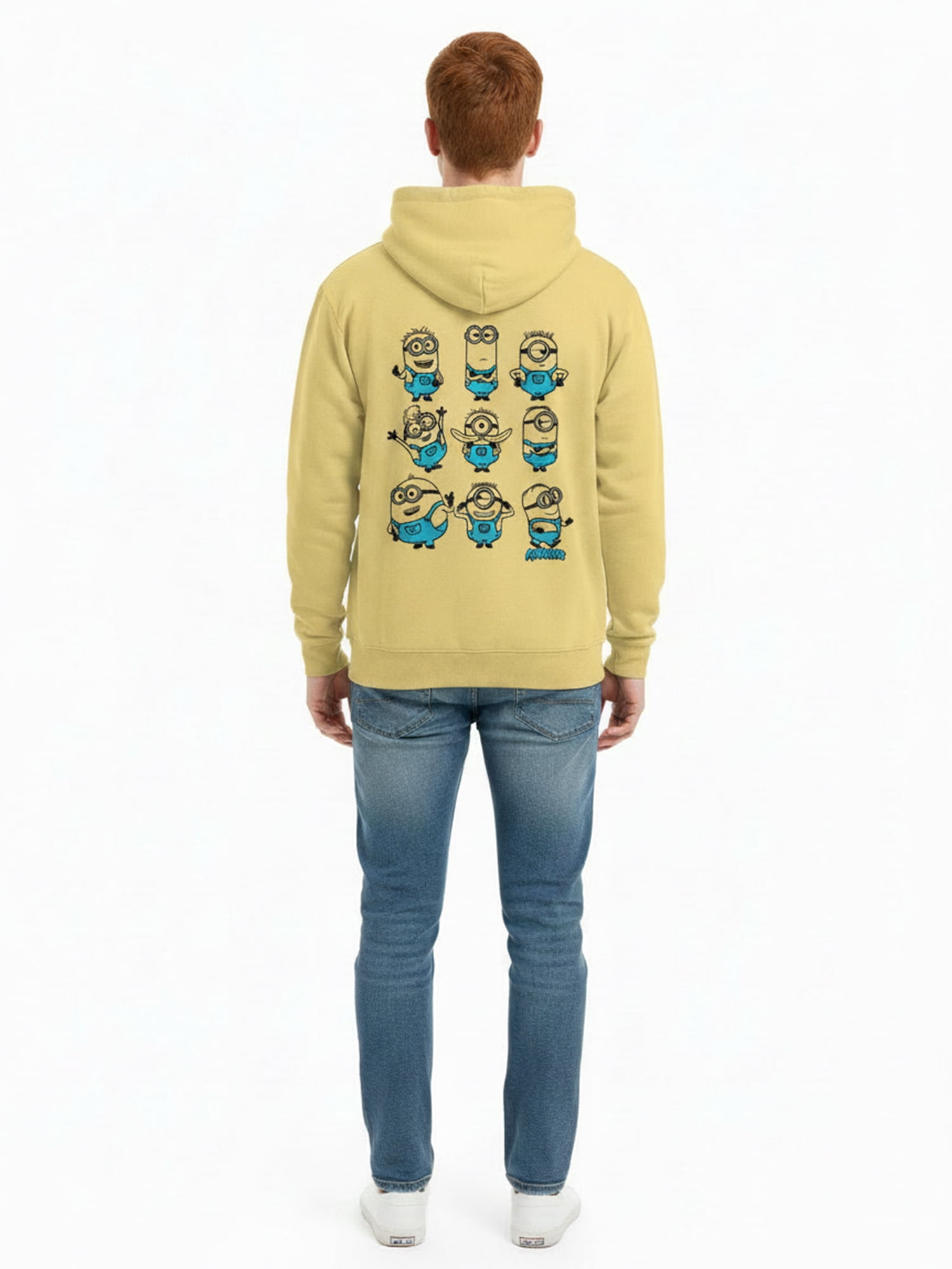 Despicable Me Men's & Big Men's Front & Back Graphic Hoodie, Bello Rager, Sizes S–3XL