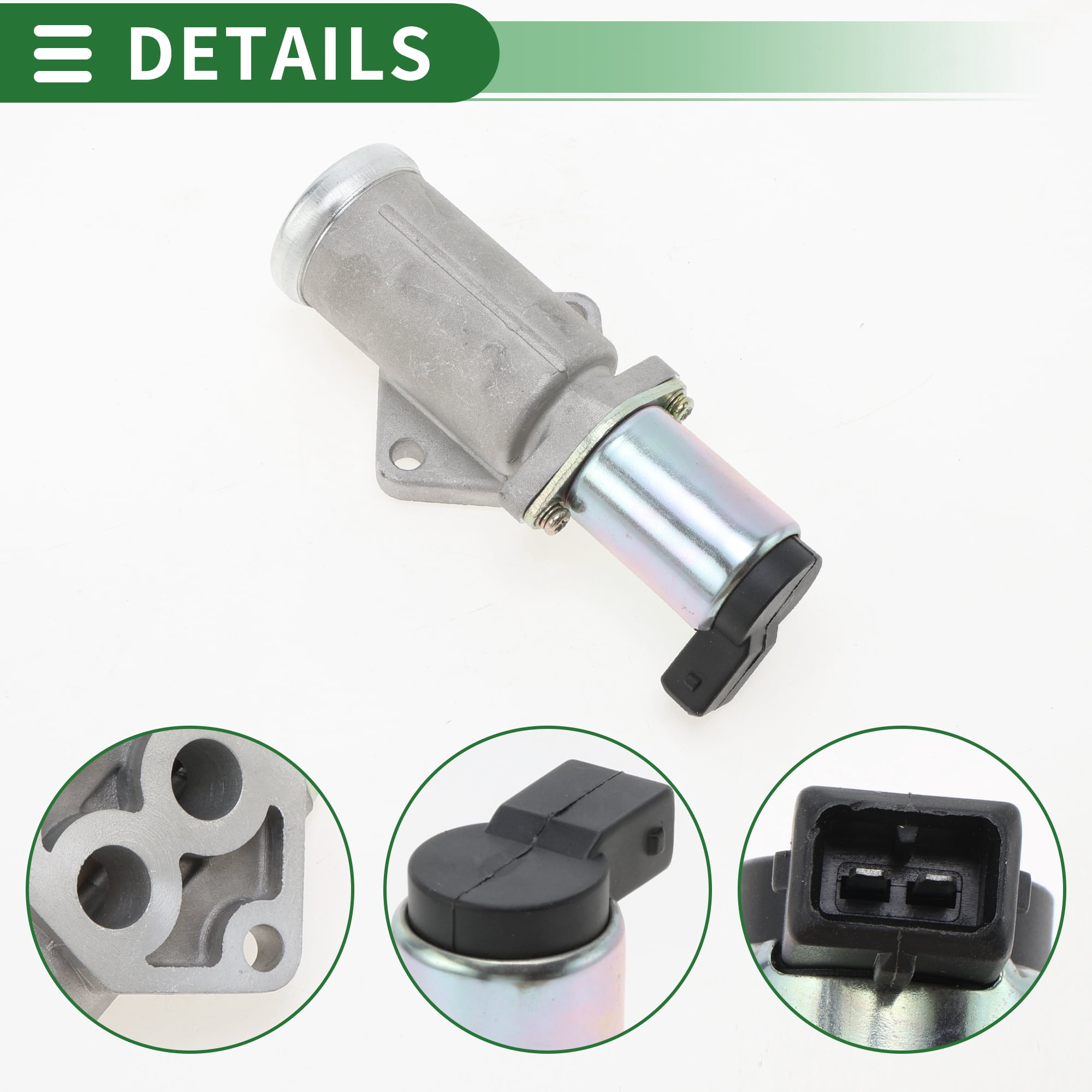 Unique Bargains Car Idle Air Control Valve for Renault Laguna 1996-2001 Replace No.7700744614 IACV Idle Motor Idle Air Control Valve for Stable Engine Operation