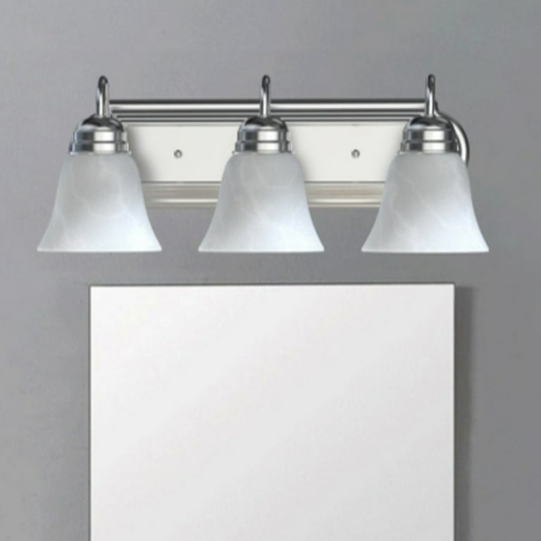 Mainstays 19.69in Classic LED Bathroom Vanity Light with 3