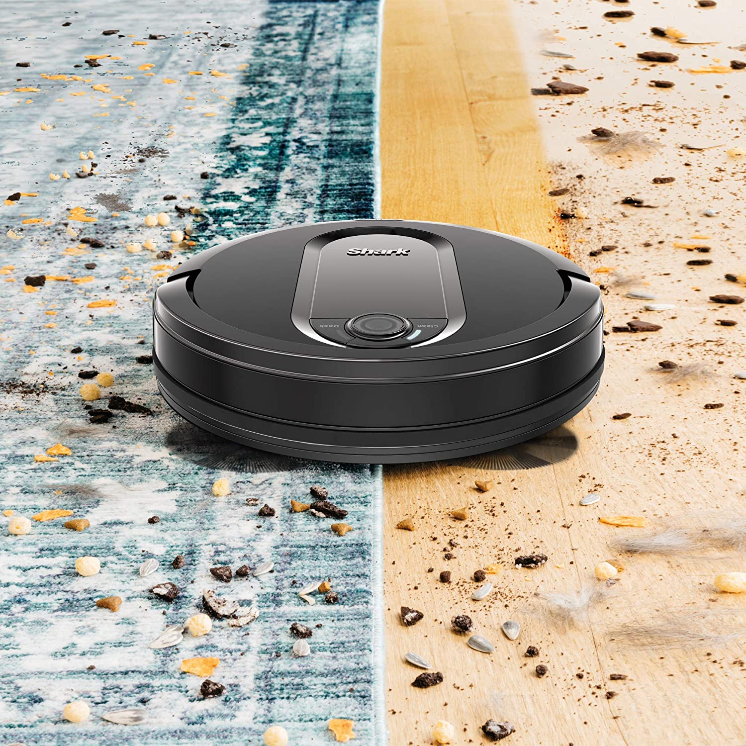 Restored Shark IQ Robot RV1001 AppControlled Robot Vacuum with Wifi and Home Mapping, Pet Hair Strong Suction with Alexa (Refurbished) - image 2 of 9