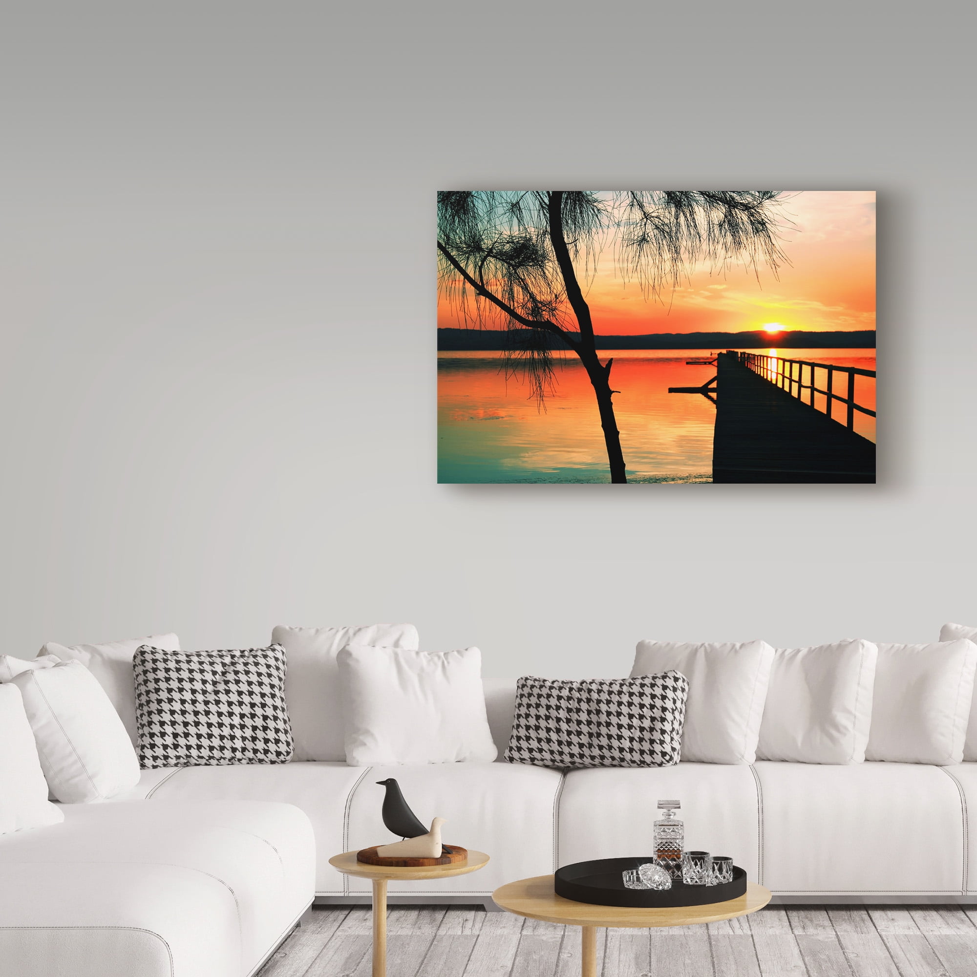 Trademark Fine Art 'Once Upon An Evening' Canvas Art by Incredi