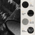 thumbnail image 4 of KoshiMe 4'x6' Area Rugs for Living Room, Machine Washable Rugs Non-Slip, Low Pile Soft Print Pattern Western Rug for Bedroom, Dining Room, Office, Black, 4 of 9