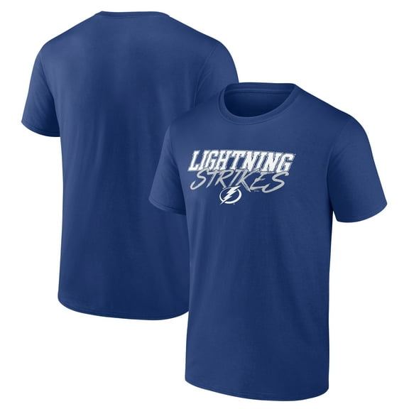 Men's Blue Tampa Bay Lightning Shout Out T-Shirt