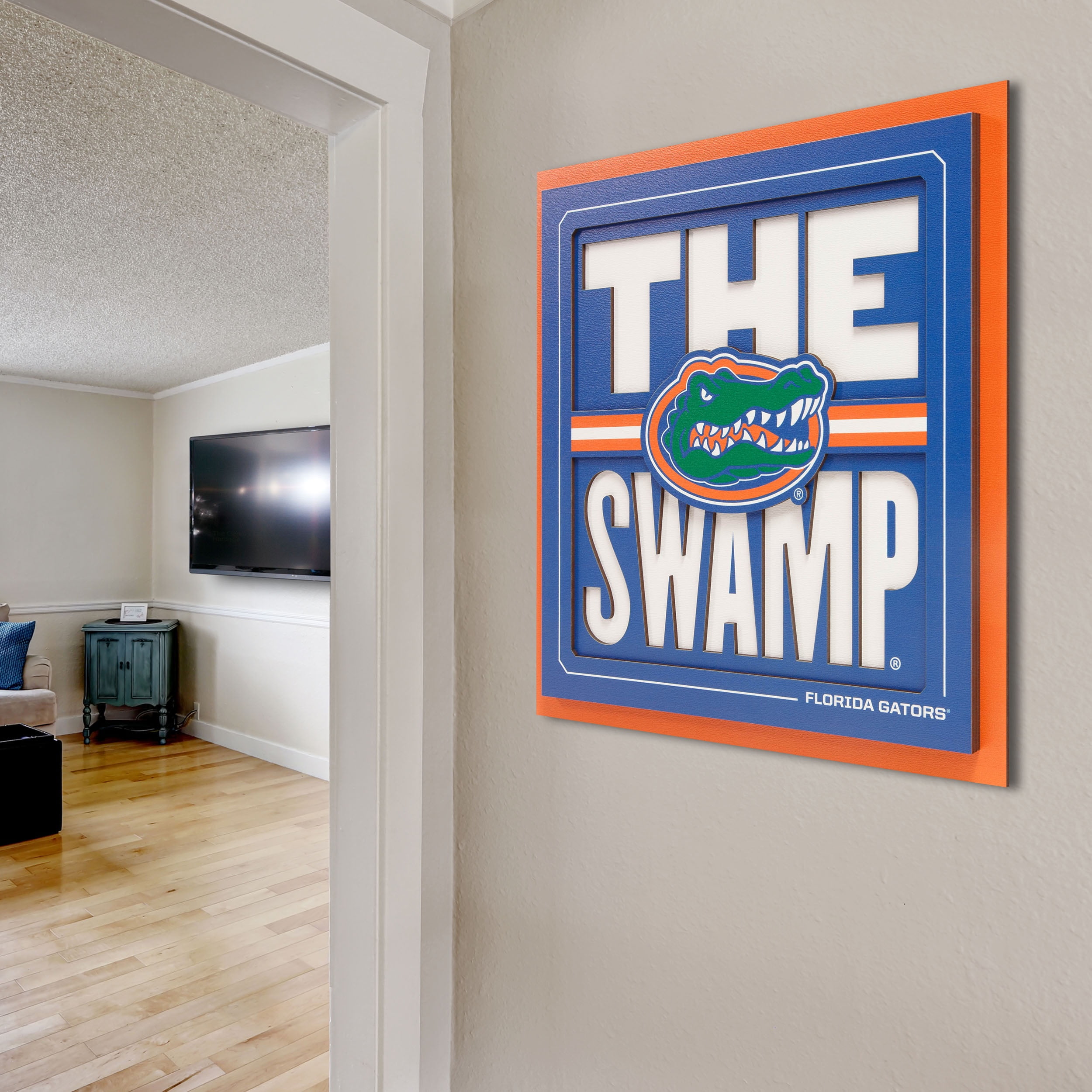 YouTheFan NCAA Florida Gators Slogan Series 3D Wall Art