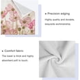 thumbnail image 3 of Coolnut 3 PCS Towel Cosmos Colorful Flower Cotton Bath Towel Set (1 Bath Towel, 1 Hand Towel, 1 Washcloth) for Bathroom, Super Soft and Quick Dry Towels, 3 of 6