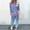 Sky Blue, variant on MSJUHEG Workout Sets For Women Womens Long Sleeve Tops Two Piece Outfit Long Sleeve Crewneck Pullover Tops And Long Pants Tracksuit Sweatsuits With Sweatpants Lounge Sets For Women Black L