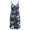 Navy, variant on Sleeveless Dress for Women Women Fashion Summer Seaside Sling Sleeveless V-Neck Printing Casual Dress