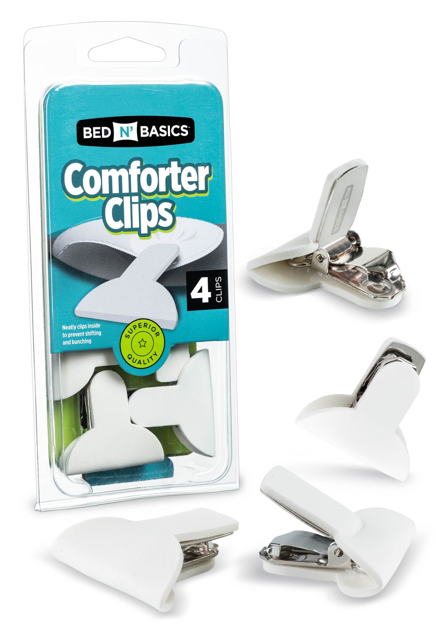 Padded Comforter Duvet Clips Blanket Fasteners To Secure