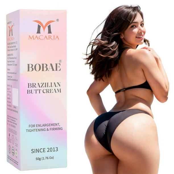 Boabe Brazillian Butt Bum Buttock Hips Ass Booty Sexy Body Butter Cream,  lift & firm Body | Butt Cream Beauty | Womens Beauty Booty Cream