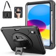 thumbnail image 1 of ZtotopCases pour iPad 10e Génération 10.9 Pouces, Housse de Protection Antichoc Robuste avec 360° Rotatif, 1 of 5