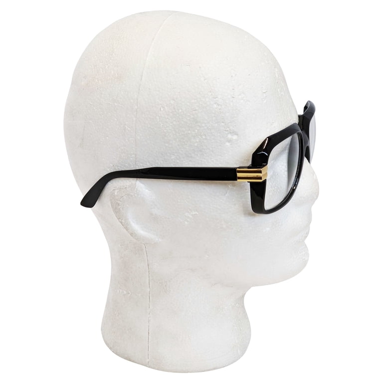 Oversized Black Hip Hop Glasses Rapper Run DMC Gazelle Rap Sunglasses 80s  Metal - Walmart.com