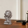 thumbnail image 6 of wtgtog Resin Lion Ornament, Resin Material Exquisite Craftsmanship, Unique Design Decorative, For Living Room Study & Bookcase, Animal Figurine, 6 of 6