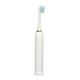 thumbnail image 3 of Cepillo de dientes eléctrico IPX7 impermeable, 6 modos, recargable, automático, con 4 cabezales, color blanco, 3 of 14