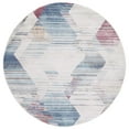 thumbnail image 2 of SAFAVIEH Phoenix Beuregard Geometric Runner Rug, Ivory/Blue, 2'2" x 9', 2 of 3