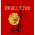 thumbnail image 2 of Amalfi Coast Beach Club Adult Red Crew Neck Short Sleeve Tee-XXL, 2 of 4