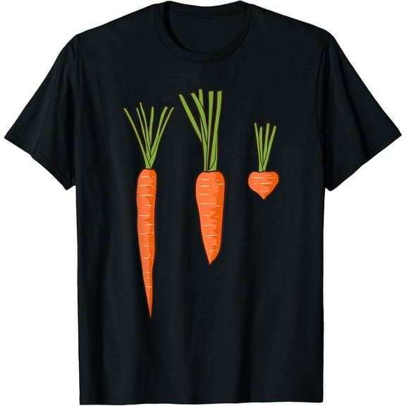 Carrot - Carrot For Vegetarians and Vegans Carrot T-ShirtPure cotton short-sleeved shirts for both men and women