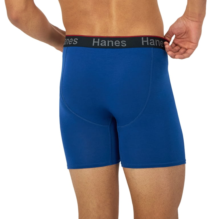 Hanes, Men's Boxer Briefs, 3 Pack, Comfort Flex Total Support