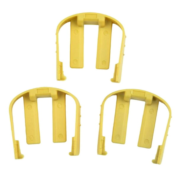 Clips amarillos,Herramientas de limpieza del hogar C Clips amarillos,C Clips amarillos Conector rápido,Manguera de gatillo profesional de bloqueo rápido con anillos de seguridad,Accesorios