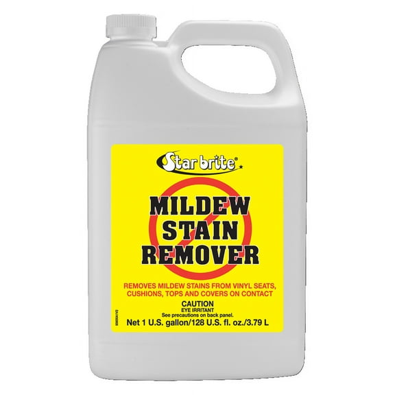 STAR BRITE Mildew Stain Remover - Instant Contact Stain Removal, Ideal for Marine & Upholstery