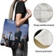 thumbnail image 3 of Office TV Bolso de tela con estampado de lienzo para mujer, bolsa de compras reutilizable y estética, con cremallera interior, regalo para mujer, 35 × 40 cm., 3 of 6