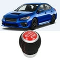 thumbnail image 4 of Gear  Head, 6 Speed Manual  Knob Ergonomic Design Direct Replacement Antiscratch  For Car Red, 4 of 8