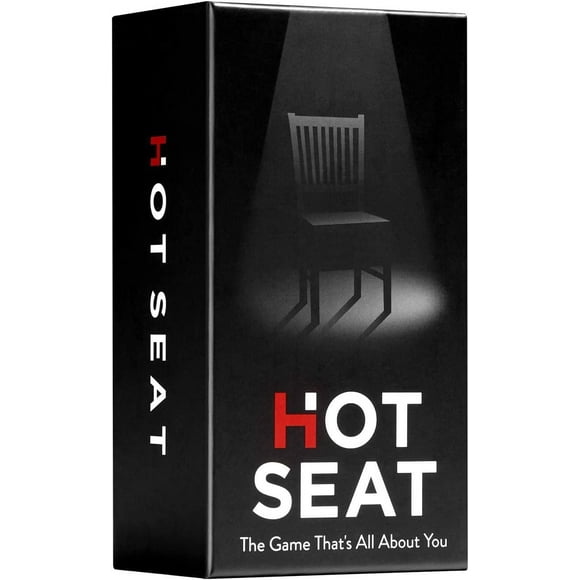 HOT SEAT Party Game – The Family Card Game That Talks About You – For Kids, Teens, College Students, Adults, and Families – English