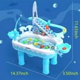 thumbnail image 5 of EagleStone Magnetic Fishing Toy with Music and Lights, Rotating Electric Fishing Game for Kids, Interactive Educational Water Playset, Hand-Eye Coordination, Parent-Child Activity, 5 of 6