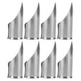 thumbnail image 3 of Angle de Revers de Doigt, Léger Outil de Revers de Couture Réglable Conception 8Pcs en Acier Inoxydable pour Collier, 3 of 8