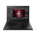 thumbnail image 2 of Lenovo ThinkPad P72 20MB - Intel Core i7 - 8850H / up to 4.3 GHz - vPro - Win 10 Pro 64-bit - Quadro P2000 - 32 GB RAM - 1 TB SSD TCG Opal Encryption 2, NVMe - 17.3" IPS 1920 x 1080 (Full HD) - Gigabit Ethernet - Wi-Fi 5 - black - kbd: US, 2 of 16