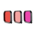 thumbnail image 2 of Filters 3pcs Underwater Filter Lenses Kit Compatible with   8 Black Camera Waterproof Housing Case, 2 of 7