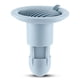 thumbnail image 2 of Cuarto de baño Drenaje Drenaje Drenaje Inserte Filtro Strainer Retroceso Prevención Pelo Catcher Insecto Prueba de Inicio Suministros Azul Inevent HA009691-04B, 2 of 6