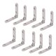 thumbnail image 5 of 10 piezas de aleación de zinc bisagras de 90 grados bisagras de resorte para caja de madera, 5 of 5
