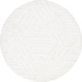 thumbnail image 6 of nuLOOM Risette Geometric Shag Tassel Area Rug, 8', Round, Risette Ivory, 6 of 9