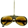 thumbnail image 1 of Adorno de Gafas Elvis Presley de Kurt S. Adler YAMEP2903, 3.5", Dorado, 1 of 1