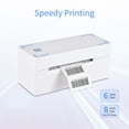 thumbnail image 3 of Yeacher Thermal Shipping Label Printer 4 Inch Desktop Express Barcode Label Sticker Maker 4x6 Portable, 3 of 8