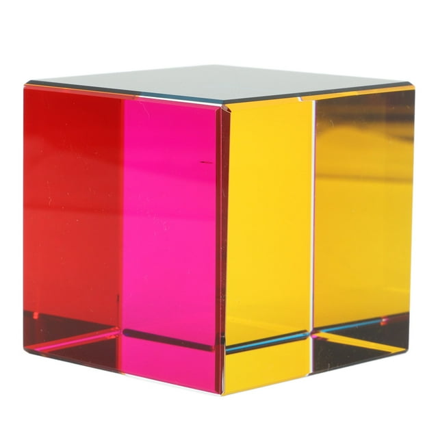 Cubo de colores para mezclar, cubo de colores óptico de 6 colores, cubo de colores diseñado a medida para la perfección