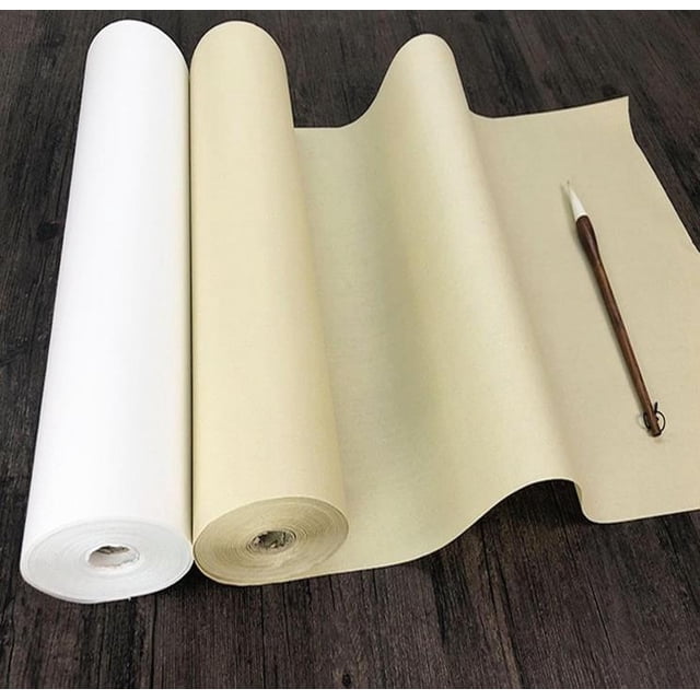 Chinese Rice Paper for Calligraphy & Painting - Traditional Xuan Paper for Brush Painting, Inkjet Printing, and Decoupage