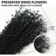 thumbnail image 2 of Dried Flowers Babys Breath Bouquet, – 17 Inch 3500+ Preserved Natural Flowers, Dried Floral Arrangements for Wedding Decor, Farmhouse Vase Crafts, DIY Wreath, Home Party Decoration, Black, 2 of 17